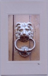 Löwentürklopfer