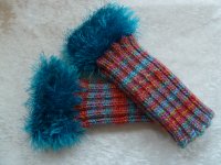 Stulpen bunt gestreift
