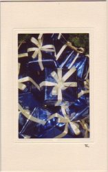 Blaue Päckchen